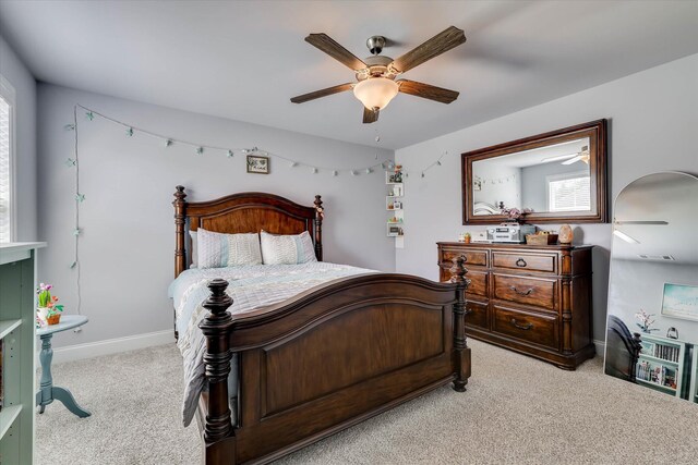 1856 Preservation Cir, Evans, GA 30809 - bedroom with light colored carpet and ceiling fan