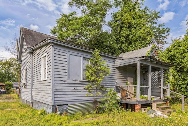 1843 Blairs Ln, Augusta, GA 30904 - view of side of property featuring roof with shingles