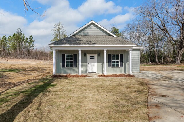 bungalow-style home featuring a porch