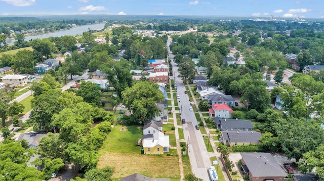 209 Ellis St, Augusta, GA 30901 - aerial view of residential area featuring a nearby body of water and a tree filled landscape