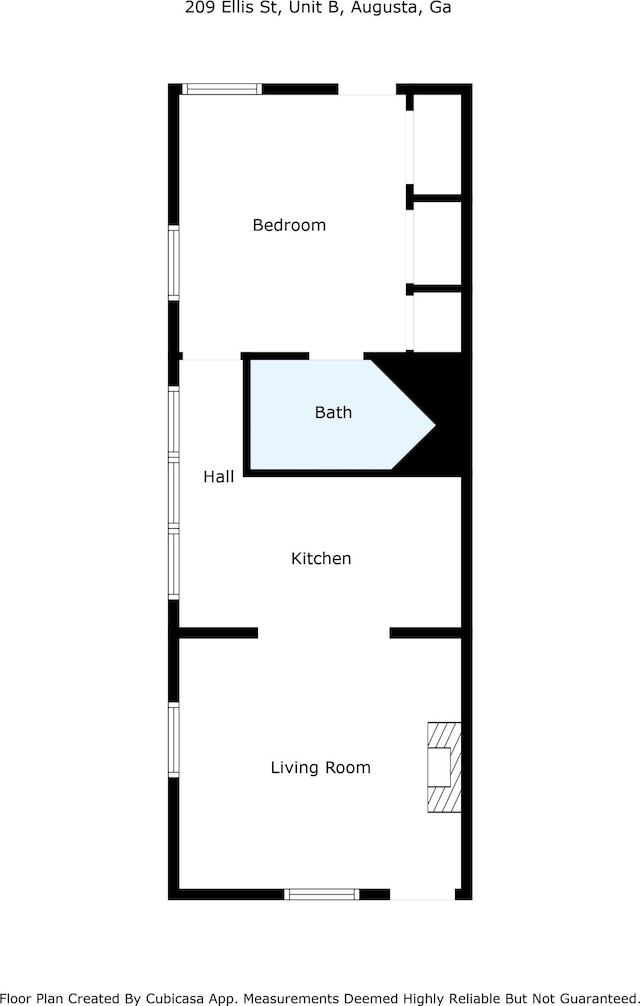 209 Ellis St, Augusta, GA 30901 - view of home floor plan