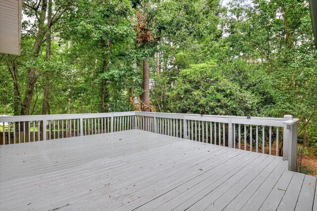 3696 El Cordero Ranch Springs Rd, Augusta, GA 30907 - view of wooden deck