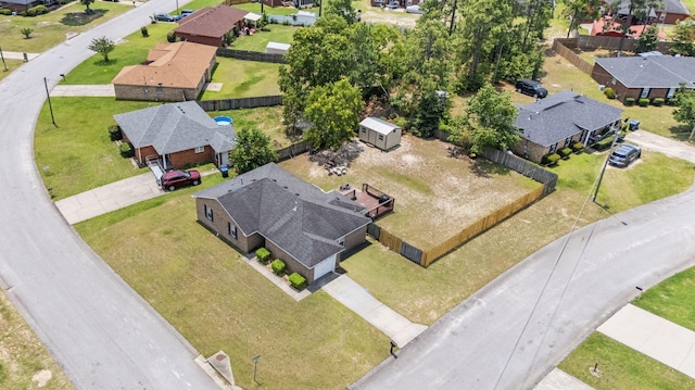 1518 Sandstone Ln, Hephzibah, GA 30815 - aerial perspective of suburban area