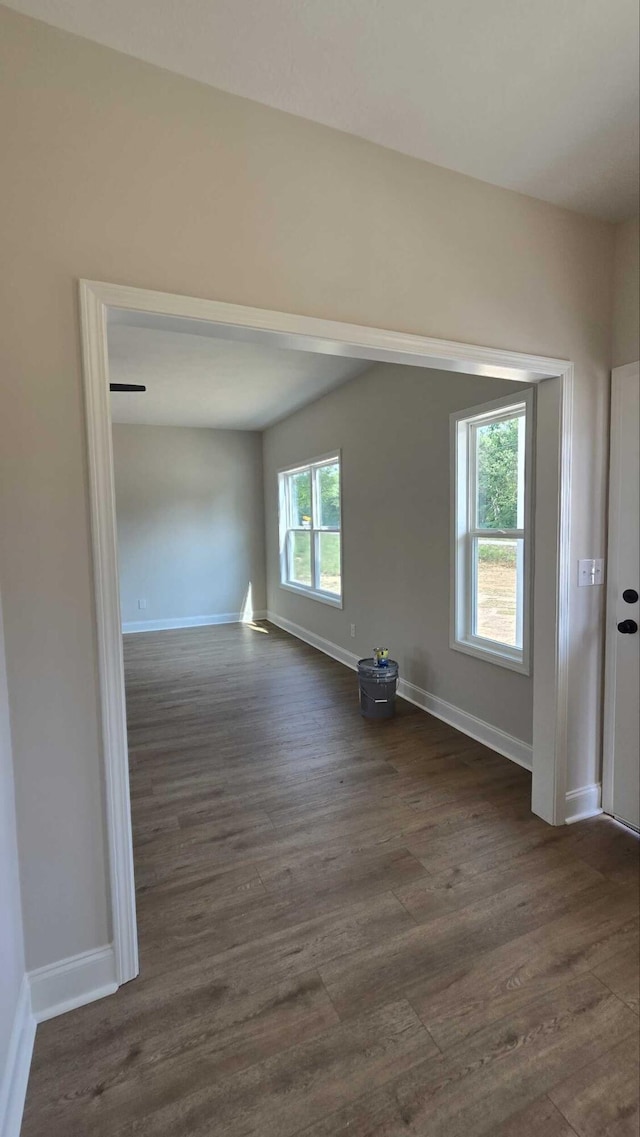 1759 Storm Branch Rd, Beech Island, SC 29842 - empty room featuring dark wood-style flooring and baseboards