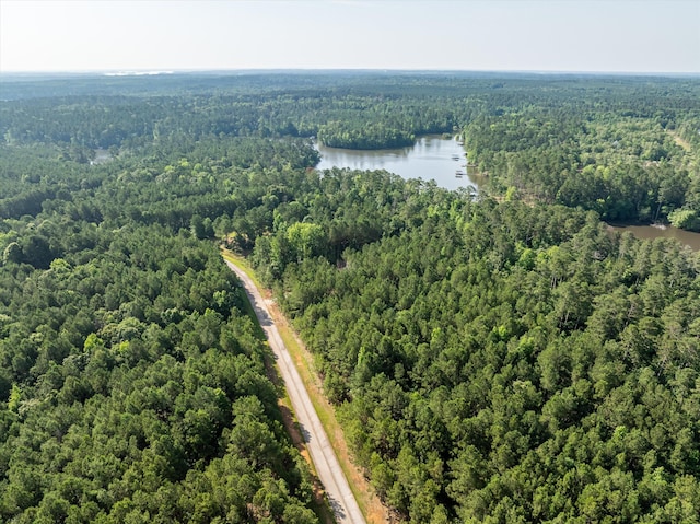 1036 Longleaf Way, Lincolnton, GA 30817 - aerial overview of property's location with a heavily wooded area and a nearby body of water
