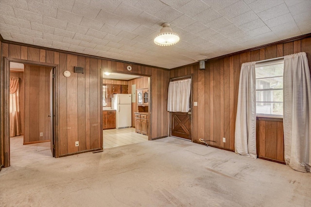 1775 Metasville Rd, Lincolnton, GA 30817 - empty room featuring wooden walls and light colored carpet