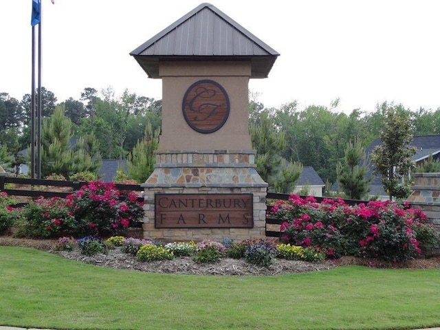 323 Granard St, Grovetown, GA 30813 - community sign featuring a yard