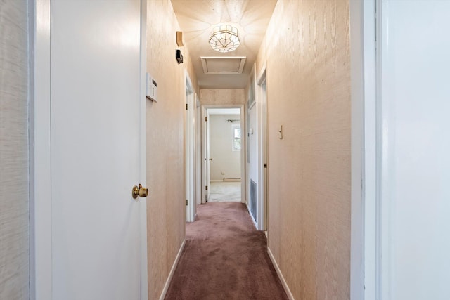 corridor featuring carpet