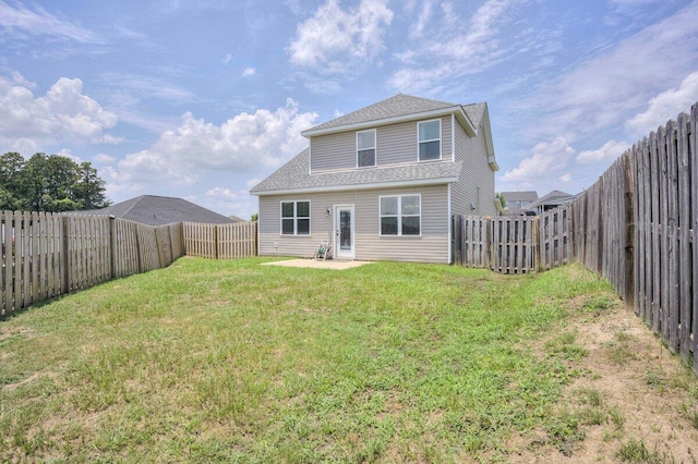 329 Baylor Dr, Graniteville, SC 29829 - back of house with roof with shingles and a fenced backyard