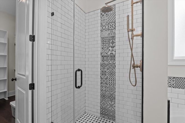 529 River Oaks Ln, Evans, GA 30809 - bathroom with a stall shower