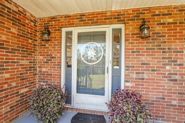 view of property entrance