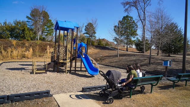 view of communal playground