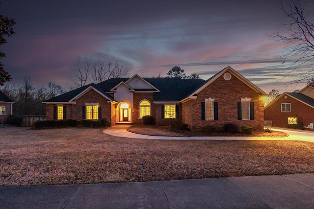 view of ranch-style house