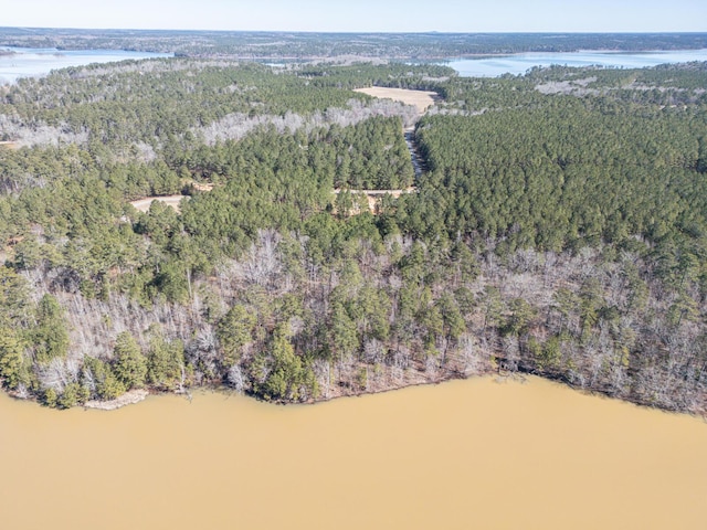 1192 Sunset Cv, Tignall, GA 30668 - aerial overview of property's location featuring a forest and a large body of water