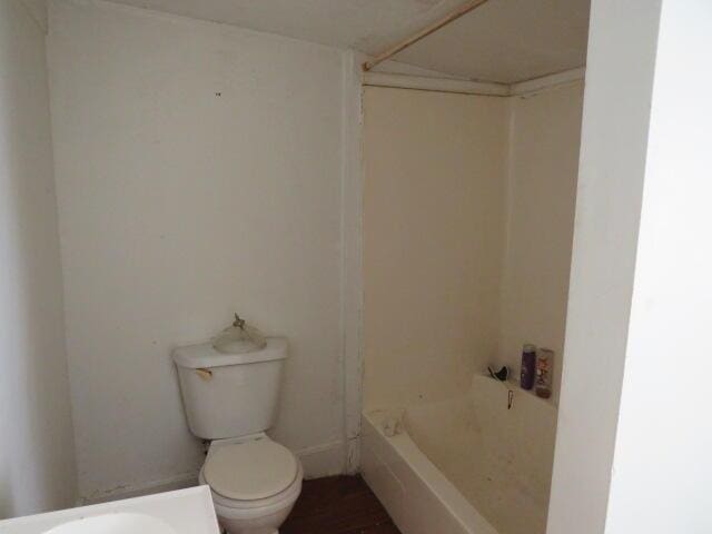 bathroom with toilet