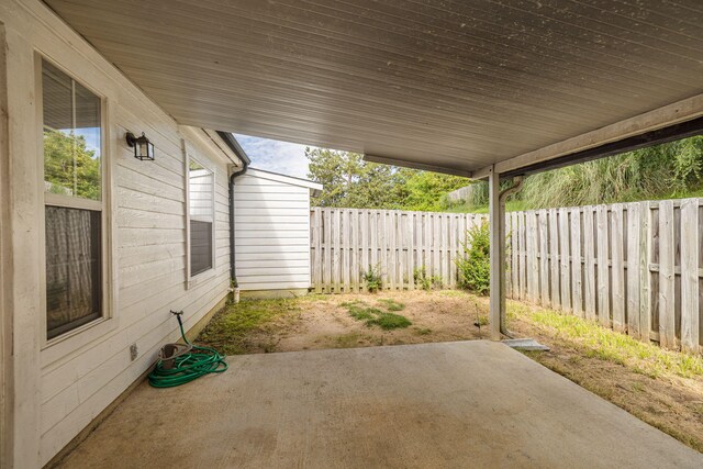 107 Barts Dr, Augusta, GA 30909 - view of patio / terrace with a fenced backyard