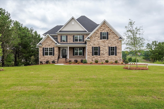309 Militia Loop, North Augusta, SC 29860 - craftsman inspired home featuring a front yard and roof with shingles
