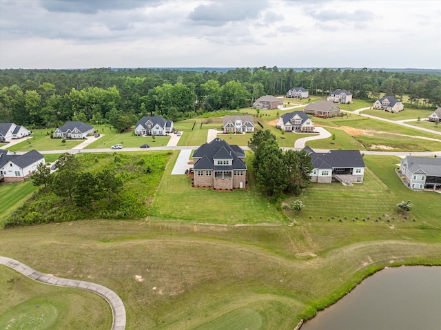 309 Militia Loop, North Augusta, SC 29860 - aerial view of residential area featuring a nearby body of water