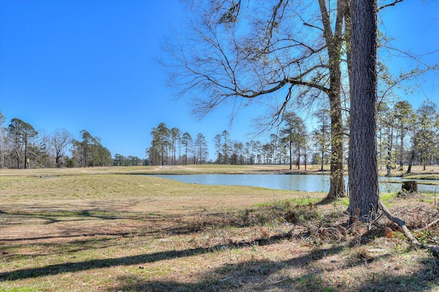 property view of water