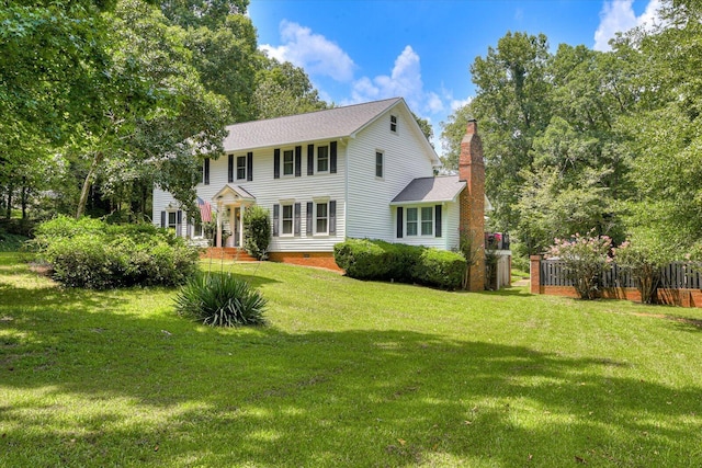 exterior space featuring a yard