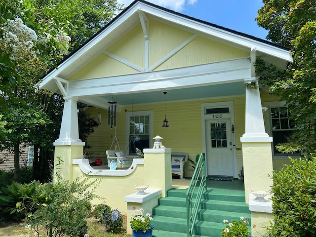 1433 Glenn Ave, Augusta, GA 30904 - view of front of house featuring covered porch