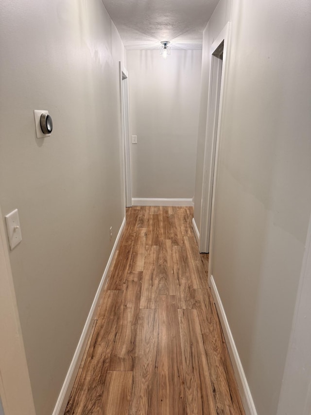 1229 Creek Bend Dr, Grovetown, GA 30813 - hallway featuring wood finished floors and baseboards