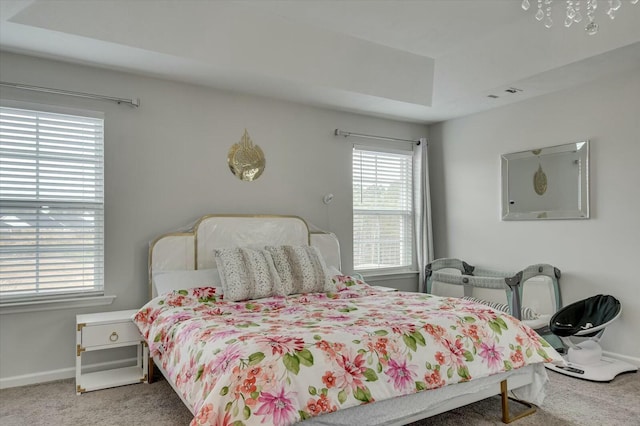 bedroom featuring carpet floors