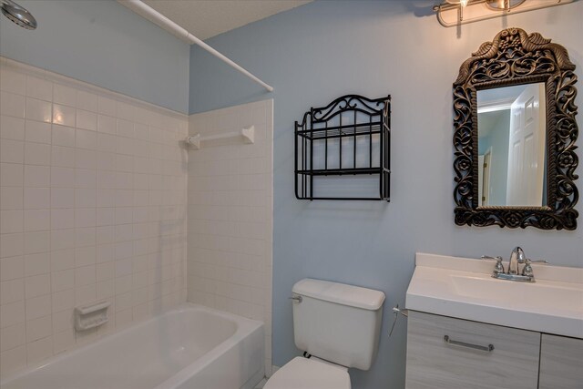 2516 Commons Trce, Augusta, GA 30909 - full bathroom featuring toilet, tub / shower combination, and vanity