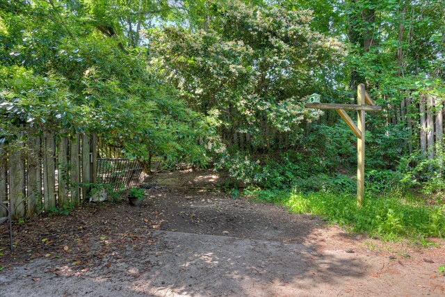 2516 Commons Trce, Augusta, GA 30909 - view of yard with fence