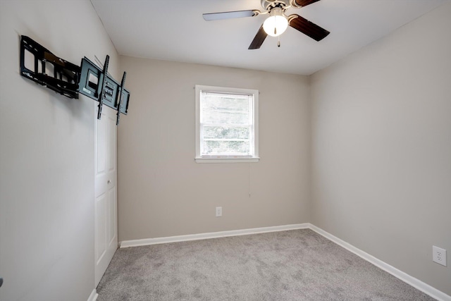 2705 S Vernon Dr, Augusta, GA 30906 - empty room with carpet floors and a ceiling fan