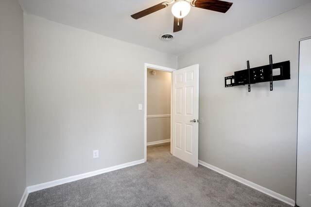 2705 S Vernon Dr, Augusta, GA 30906 - carpeted spare room with ceiling fan and baseboards