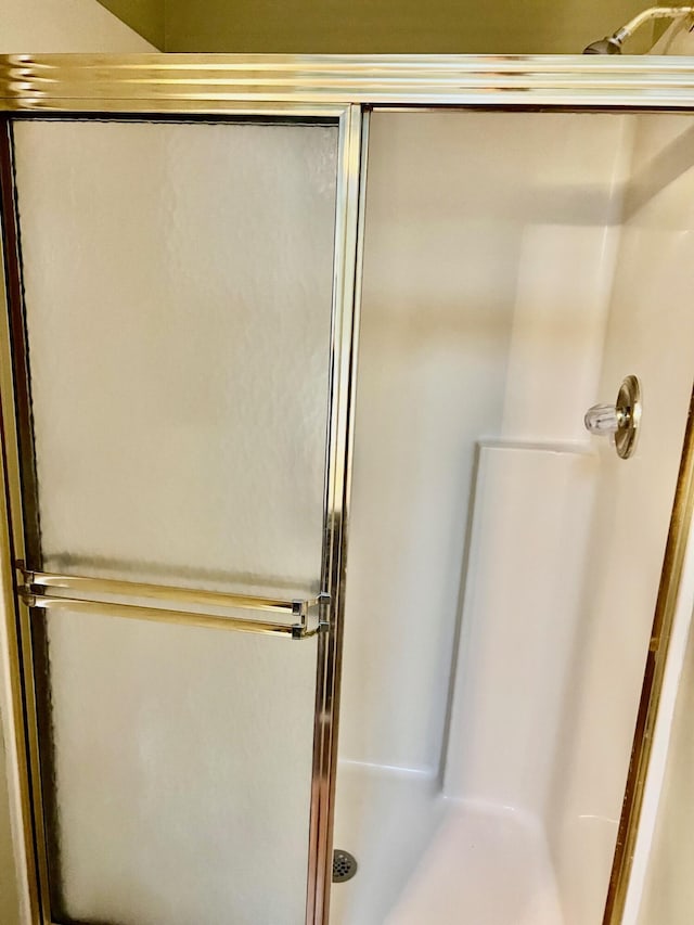 full bathroom with a stall shower