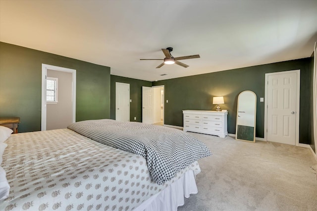 3866 Villa Ln, Martinez, GA 30907 - bedroom featuring carpet and ceiling fan