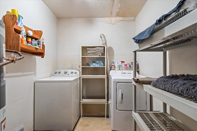 laundry room featuring independent washer and dryer