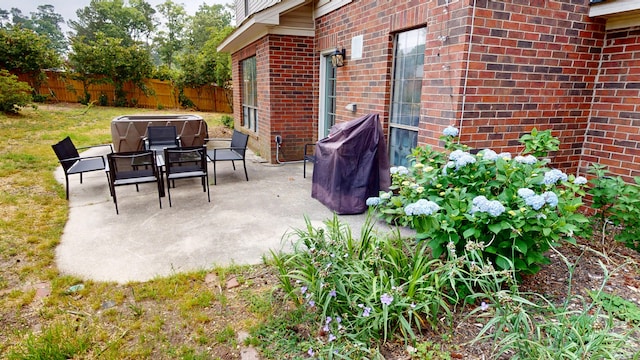 2928 Foxhall Cir, Augusta, GA 30907 - view of patio featuring fence