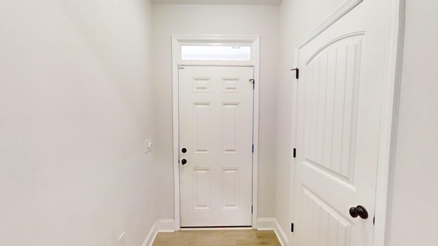 532 Nassau Pass, North Augusta, SC 29860 - entryway featuring baseboards and light wood-style floors