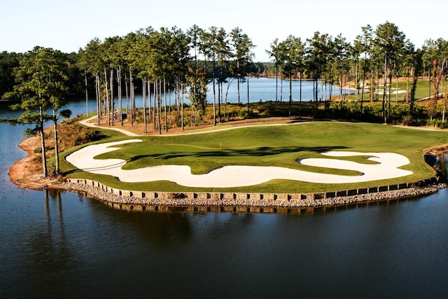 153 Cumberland Dr, Mccormick, SC 29835 - view of community with a water view, view of golf course, and a yard