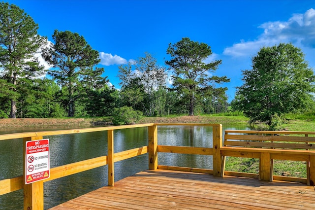 909 Kay Pl, Grovetown, GA 30813 - dock with a water view