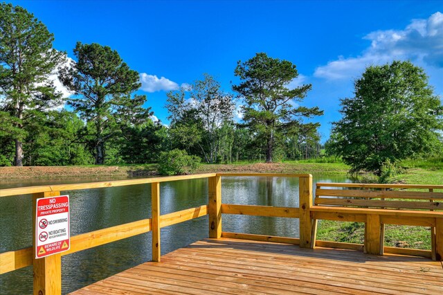 909 Kay Pl, Grovetown, GA 30813 - dock with a water view