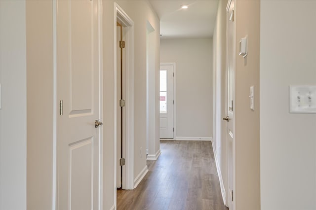 909 Kay Pl, Grovetown, GA 30813 - hall with wood finished floors and baseboards