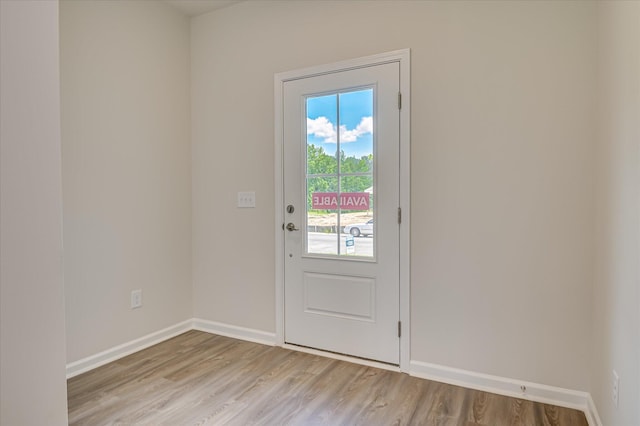 909 Kay Pl, Grovetown, GA 30813 - doorway with light wood finished floors and baseboards