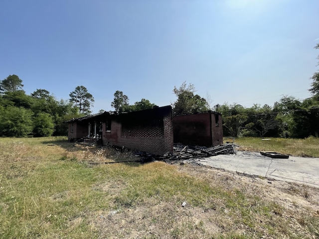 view of side of property