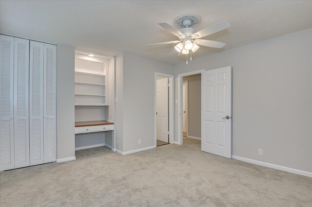 986 Campbellton Dr, North Augusta, SC 29841 - unfurnished bedroom featuring carpet, a ceiling fan, and an office area
