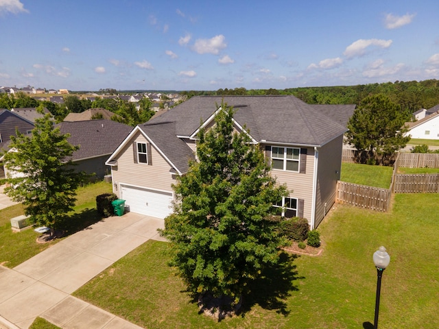 207 Hazelwood Ct, Grovetown, GA 30813 - view of front of home with driveway and a garage