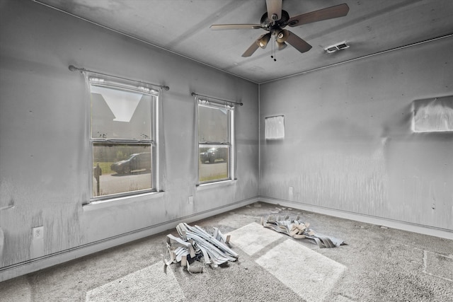 220 Dripping Rock Pass, Grovetown, GA 30813 - spare room featuring ceiling fan and baseboards