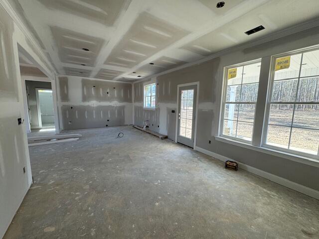 view of unfurnished living room