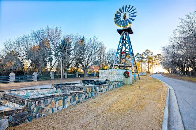 view of property's community