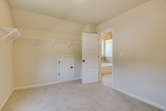 1037 Dietrich Ln, North Augusta, SC 29860 - laundry room with light colored carpet and baseboards
