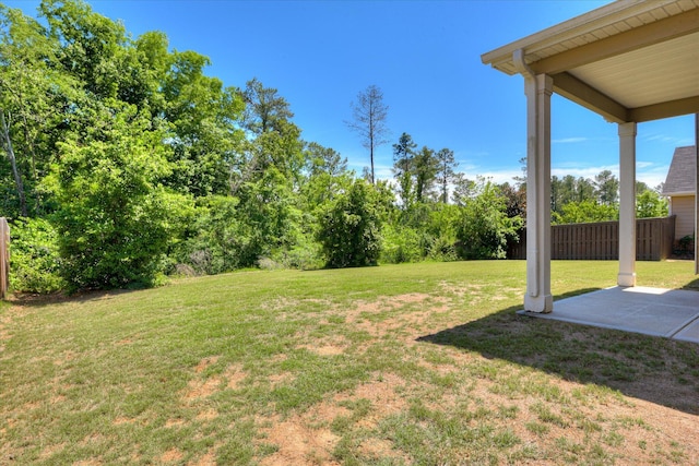 1037 Dietrich Ln, North Augusta, SC 29860 - view of yard featuring a patio area