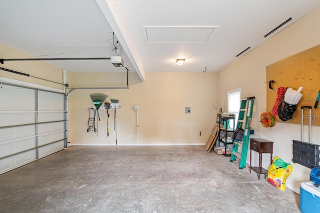 707 Hickman Rd, Augusta, GA 30904 - garage with a garage door opener